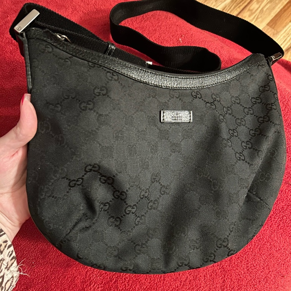 Gucci half moon crossbody